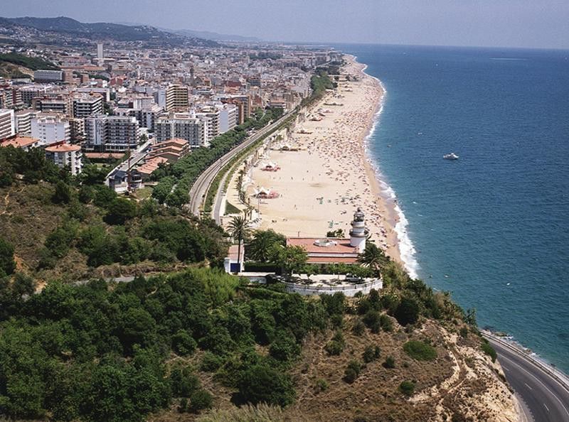 Hotel Mediterrani Express Calella Bagian luar foto